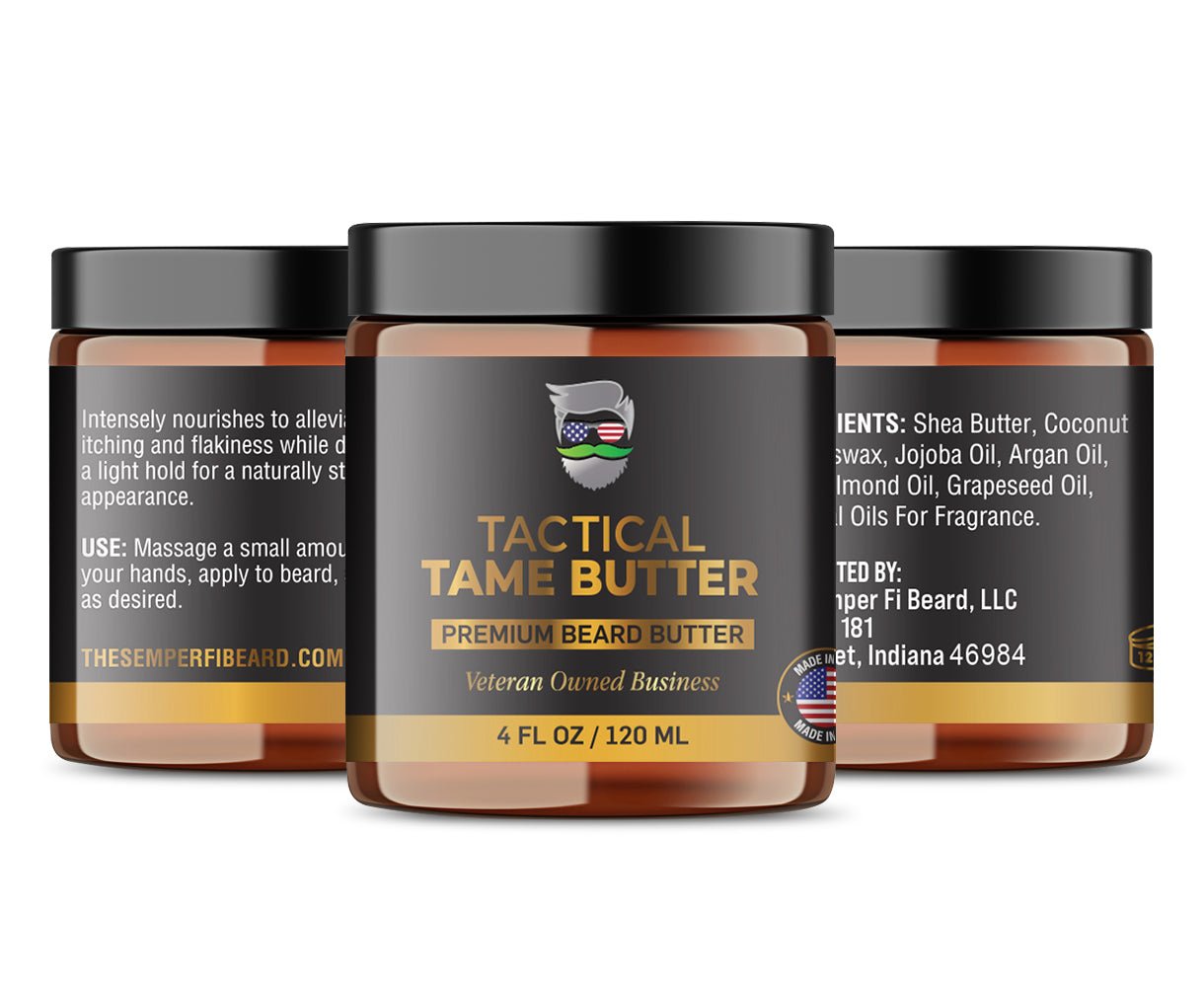 Tactical Tame Butter - The Semper Fi Beard